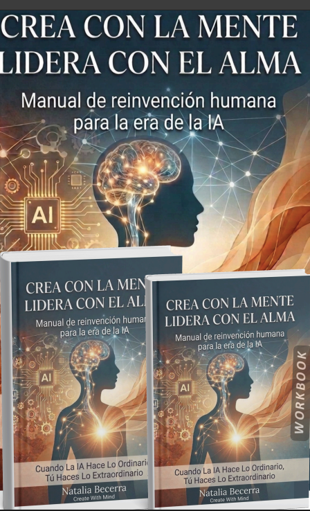 Crea con la Mente, Lidera con el Alma — Manual de Reinvención Humana Para La Era de la IA.